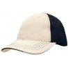 Trucker cap - mod. 4084:Navy, Cotton twill, White